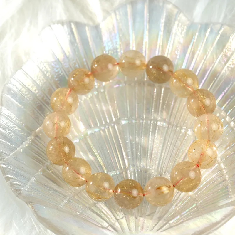 Clear Snow Crystal Jade Bracelets Unisex-7