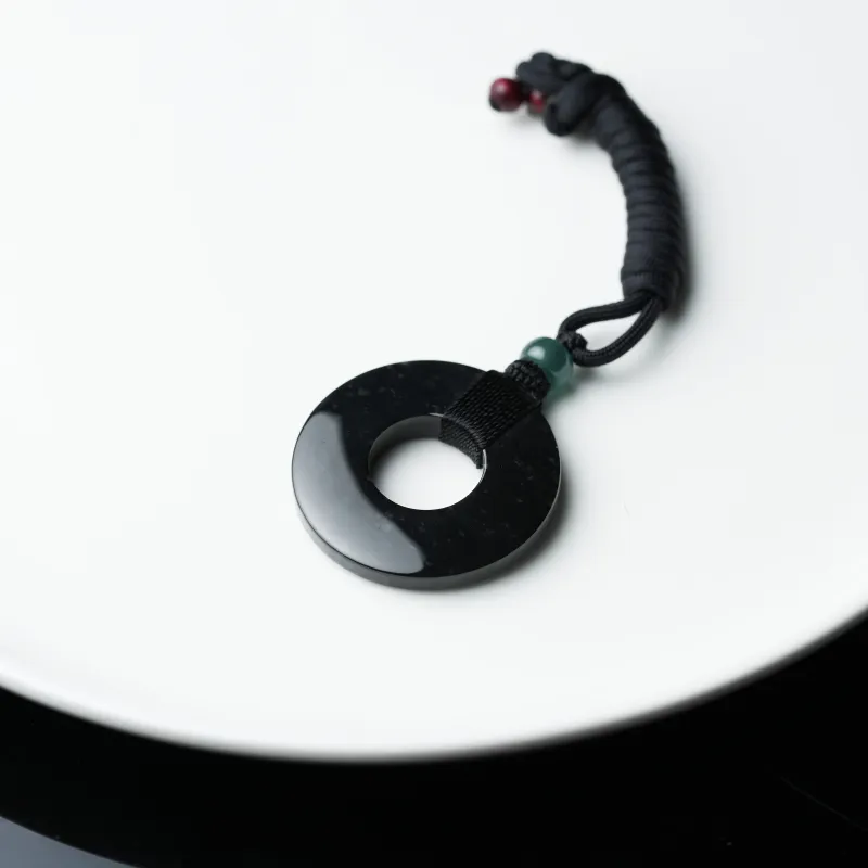 Clear Snow Glutinous Jade Jadeite Necklaces Unisex-1