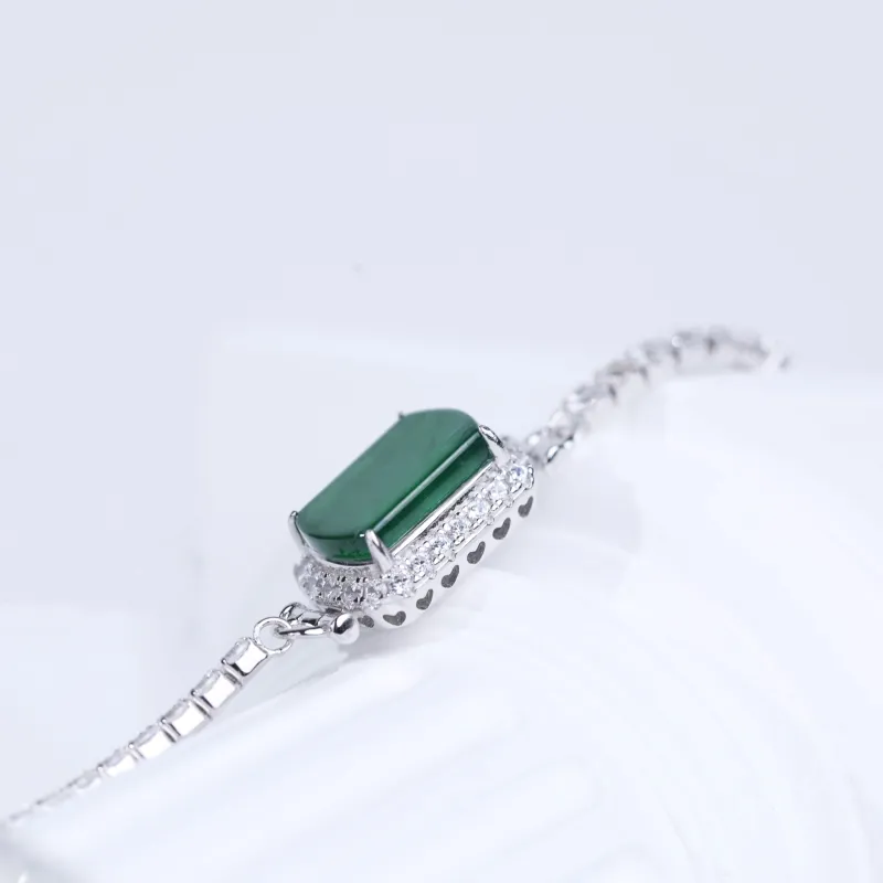 Clear Snow Ice Type Bracelets Unisex-6
