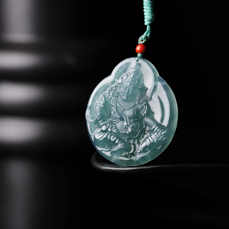 Clear Snow Ice Glutinous Necklaces Unisex-2