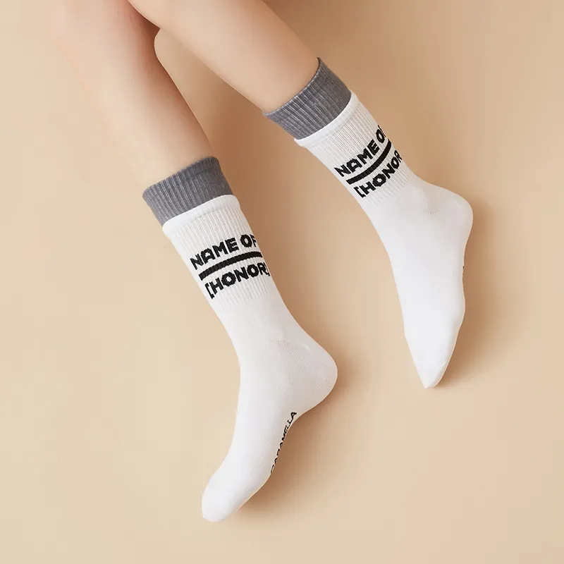BONAS Mid Calf Socks Women's 3 Pack-1