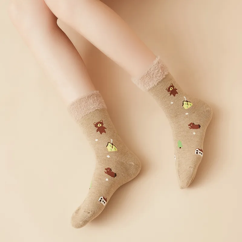 BONAS Mid Calf Socks Women's 3 Pack-1