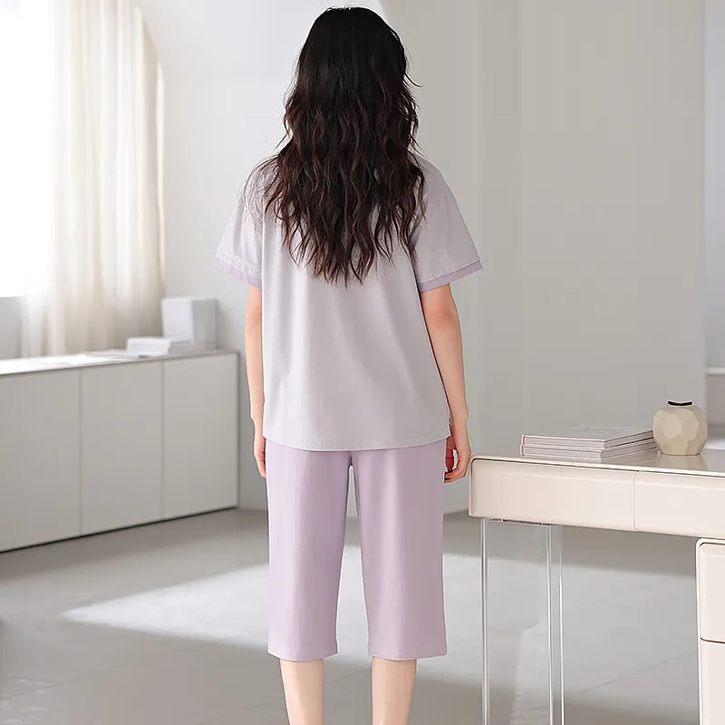 BONAS Pajama Set Women's Image Color-6