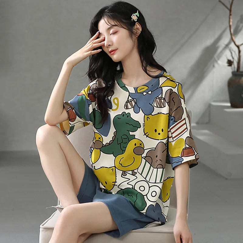 BONAS Pajama Set Women's Image Color-2