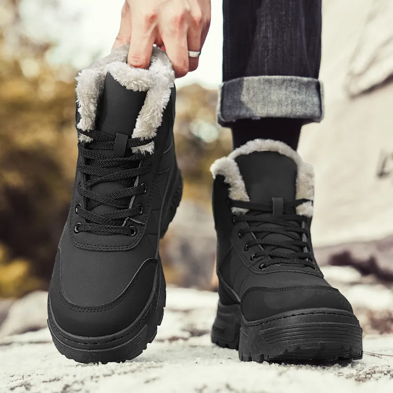 Bull charm Snow Boots Men-1