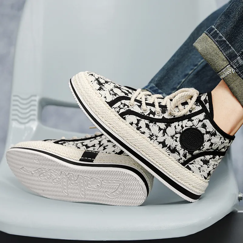 Bull Charm High-Top Casual Shoes Men's-7