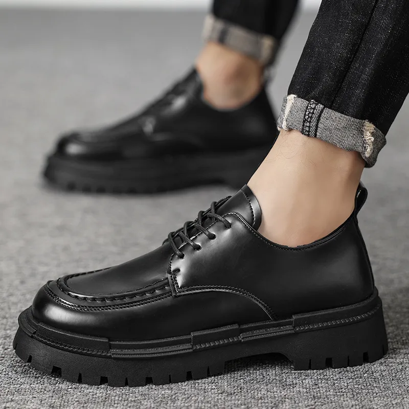 Bull Charm Casual Shoes Men's Black-3