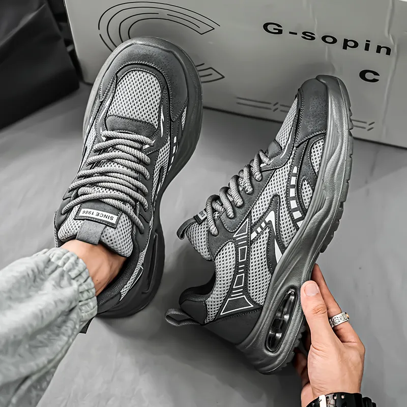 Bull Charm Abrasion Resistant Low Top Casual Shoes Men's-7