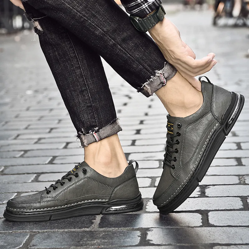 Bull Charm Anti-Slip Wear-Resistant Casual Shoes Men's-3
