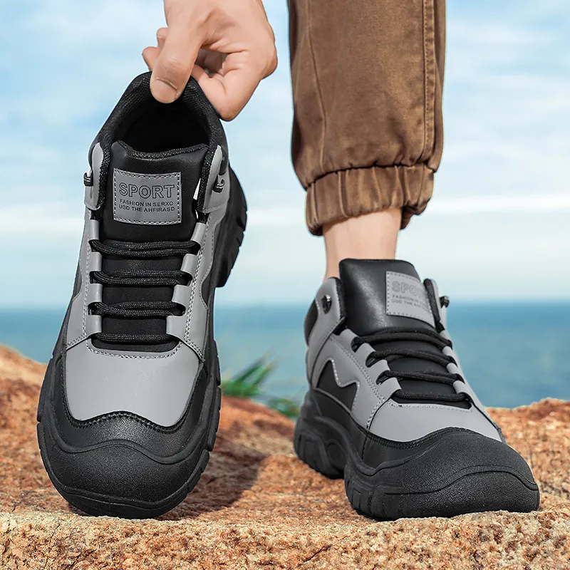 Bull Charm Abrasion Resistant Slip Resistant Short Outdoor Boots Men's-7