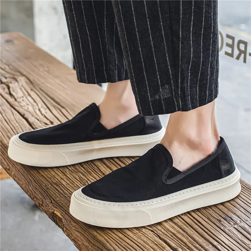 Bull Charm Casual Shoes Men's Black-4