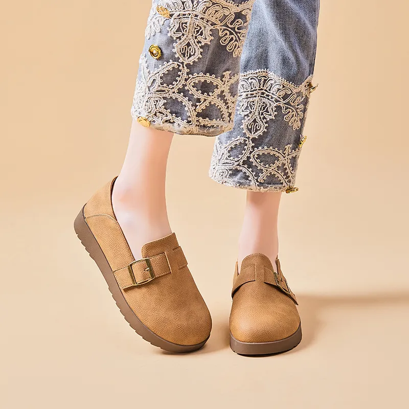 Bull Charm Casual Single Shoes Women's-9