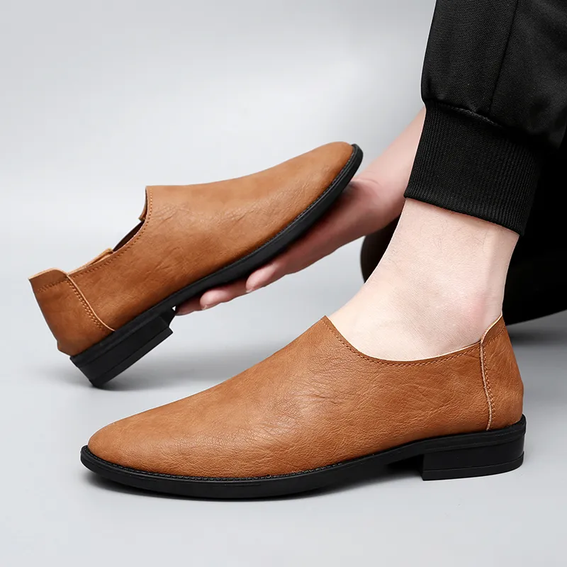 Bull charm Loafers Men-1