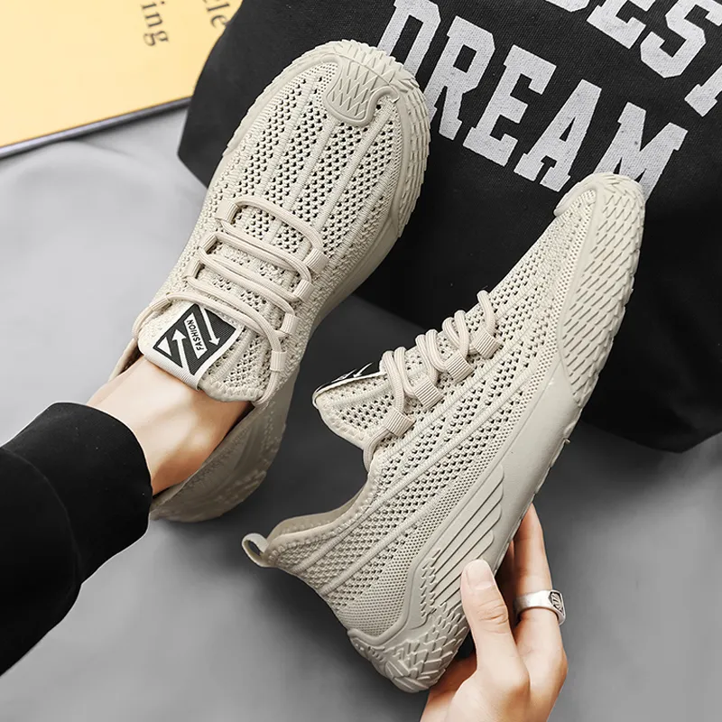 Bull Charm Durable Breathable Low-Top Casual Shoes Men's-13