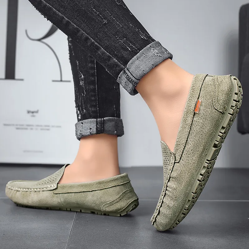 Bull charm Men's Casual Shoes Men Low Top Khaki/Dark Khaki/Black/Blue/Coffee/Light Green/Gray-18