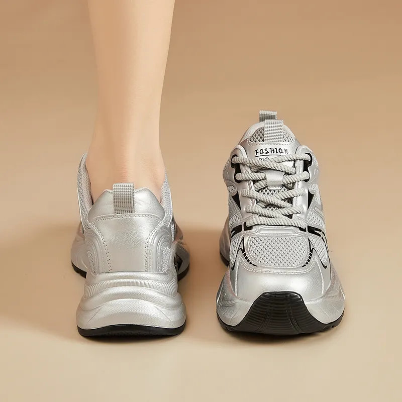 Bull Charm Low-Top Chunky Sneakers Women's-5