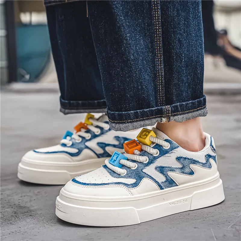 Bull Charm Low-Top Skateboard Shoes Men's-17