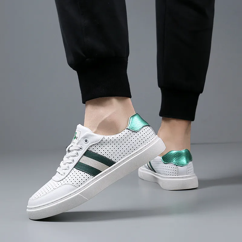Bull Charm Durable Breathable Low-Top Skateboard Shoes Men's-23
