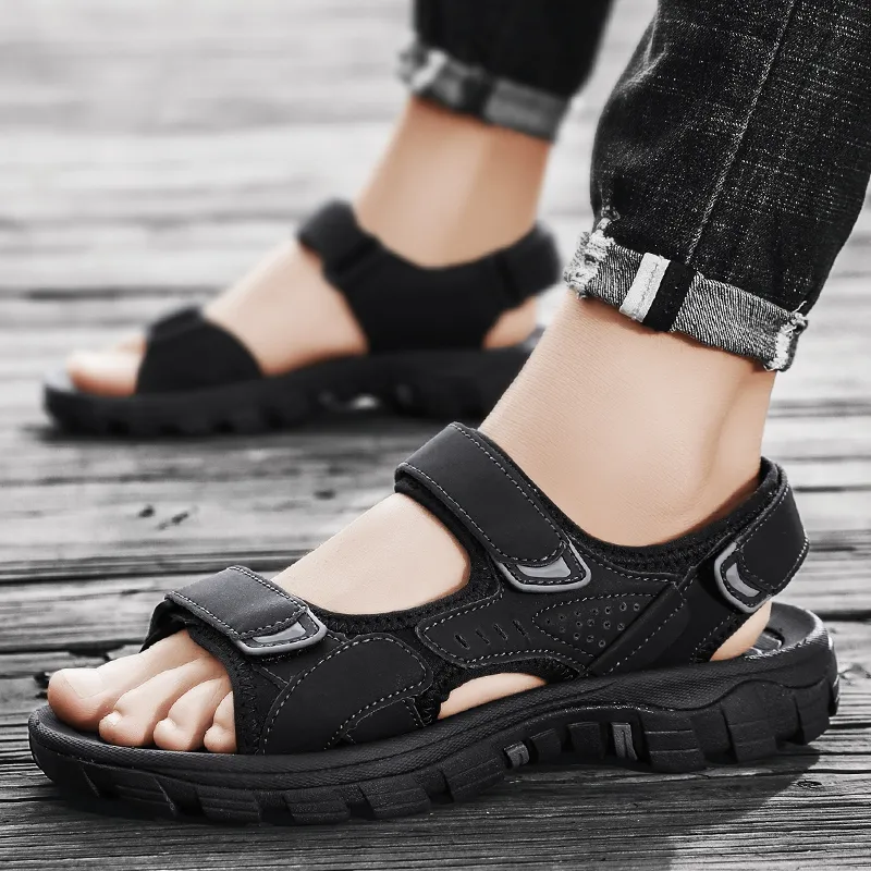 Bull charm Beach Sandals Men-2