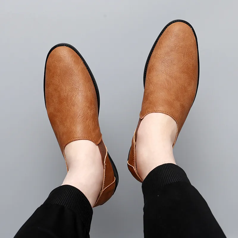Bull charm Loafers Men-3