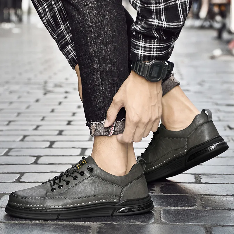 Bull Charm Anti-Slip Wear-Resistant Casual Shoes Men's-2