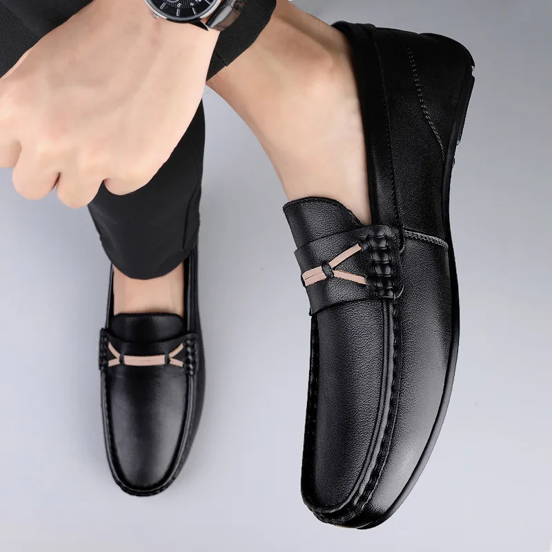 Bull charm Men's Casual Shoes Men Low Top Black/White-2
