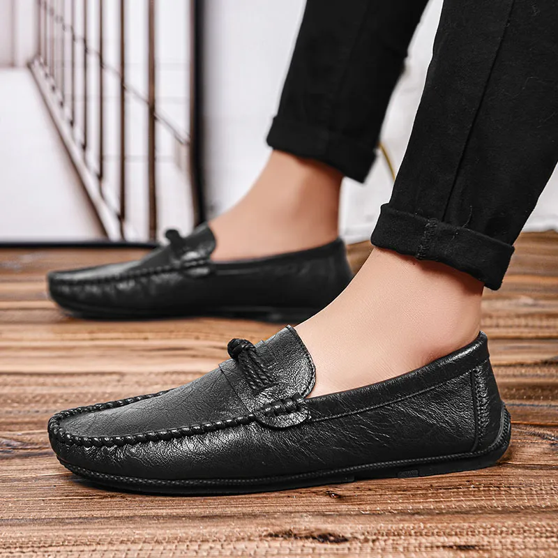 Bull charm Loafers Men-4