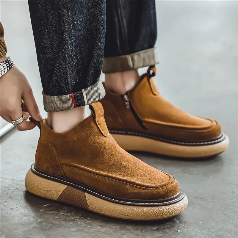 Bull charm Ankle Boots Unisex-4