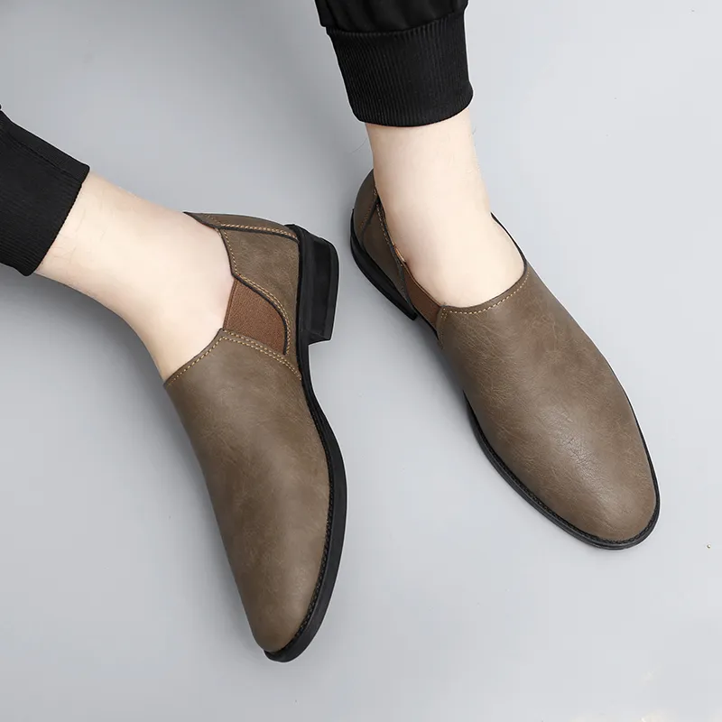 Bull charm Loafers Men-9