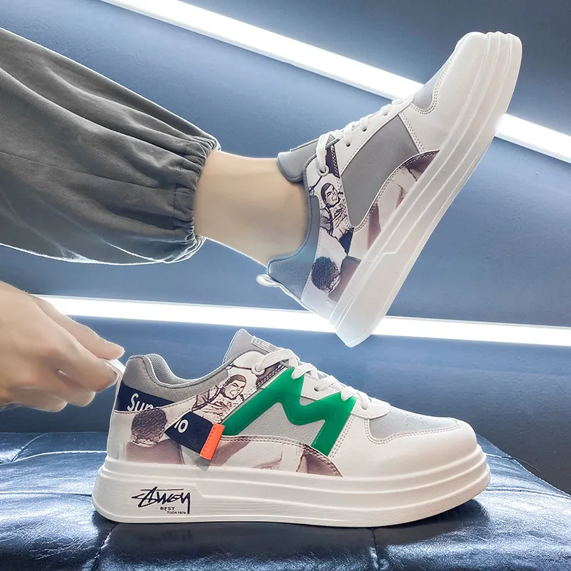 Bull Charm Skateboard Shoes Men's-8