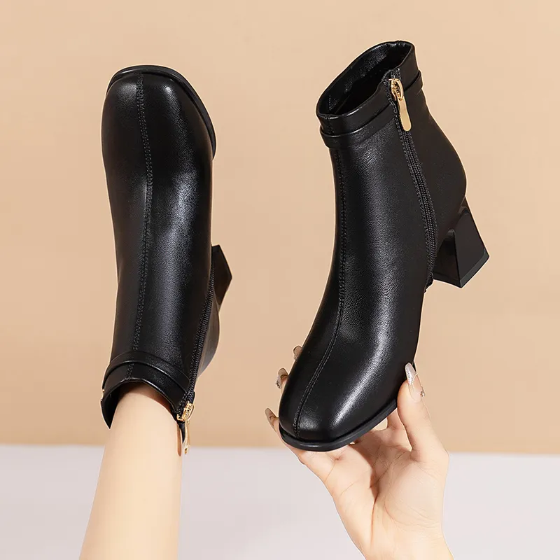 Bull charm Ankle Boots Women's-5