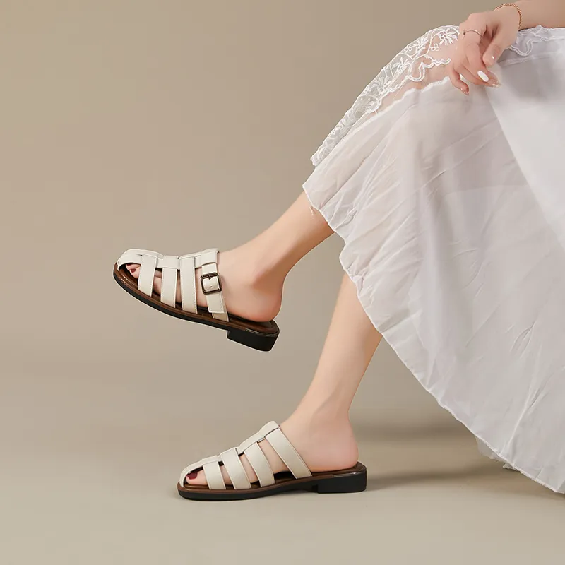Bull Charm Wrap toe Slippers Women's-10