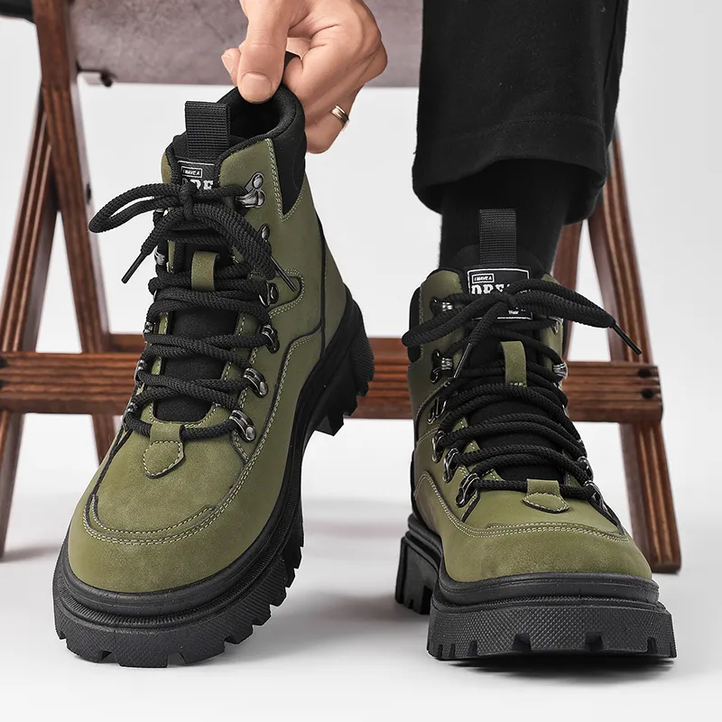 Bull Charm Short Martin Boot Men's-1