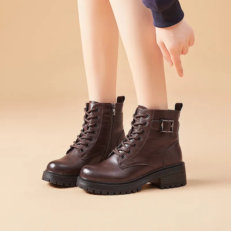 Bull Charm Short Martin Boot Women's-8