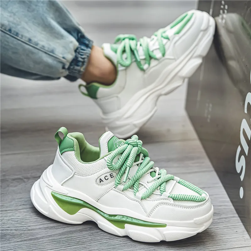 Bull charm Casual Shoes Men Low Top White Black/White Green/White Brown-7