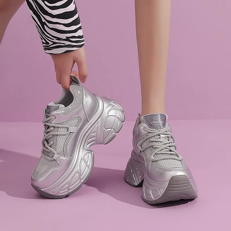 Bull Charm Low Top Chunky Sneakers Women's-8