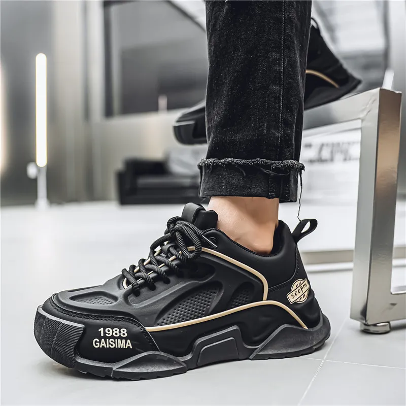 Bull charm Men's Casual Shoes Men Low Top-4