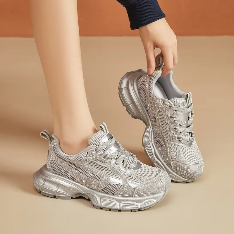 Bull Charm Low Top Chunky Sneakers Women's-4
