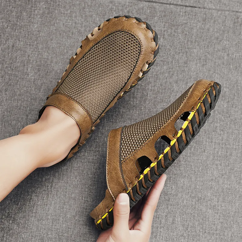 Bull charm Closed Toe Slippers Men-8