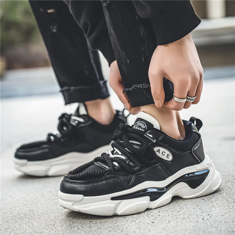 Bull charm Casual Shoes Men Low Top White Black/White Green/White Brown-3