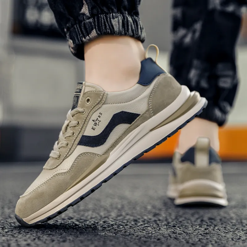 Bull Charm Abrasion Resistant Low Top Casual Shoes Men's-2