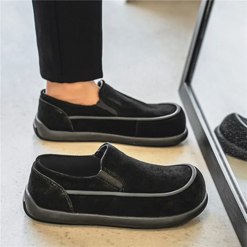 Bull charm Men's Casual Shoes Men Low Top Khaki/Black/Chestnut-9