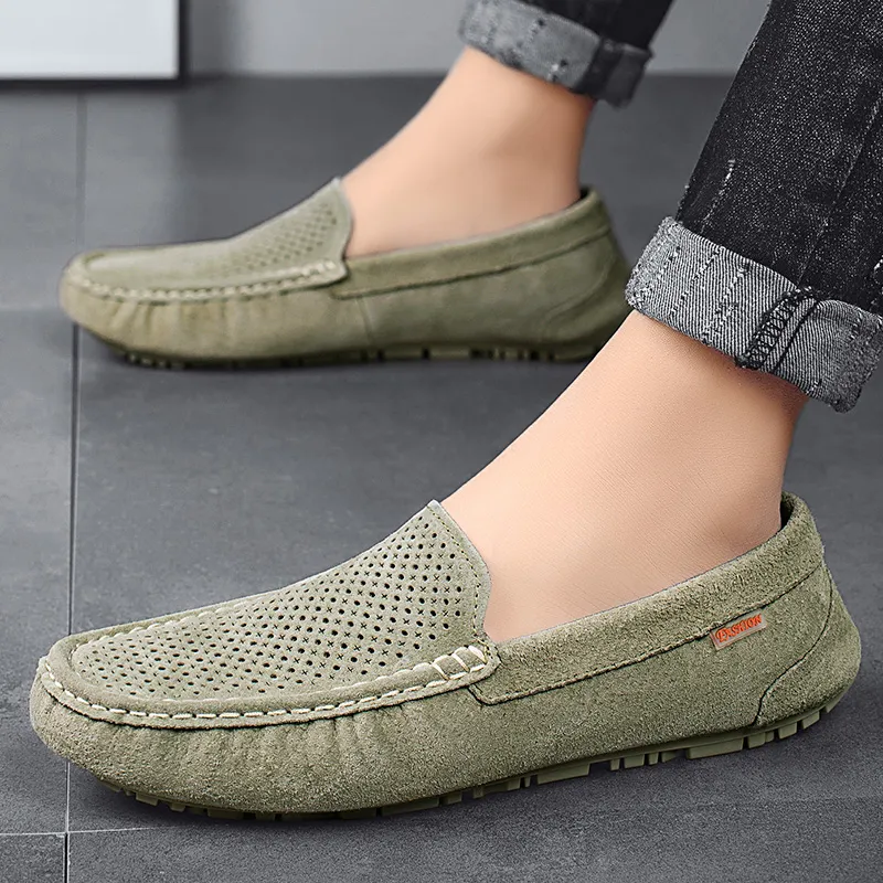 Bull charm Men's Casual Shoes Men Low Top Khaki/Dark Khaki/Black/Blue/Coffee/Light Green/Gray-17