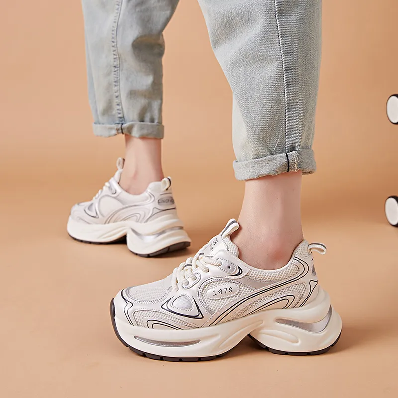 Bull Charm Chunky Sneakers Women's-4