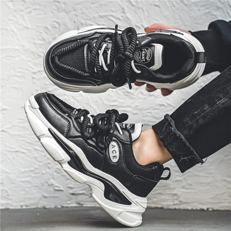 Bull charm Casual Shoes Men Low Top White Black/White Green/White Brown-2