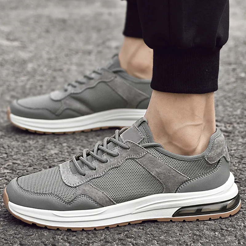 Bull Charm Durable Breathable Low-Top Casual Shoes Men's-7
