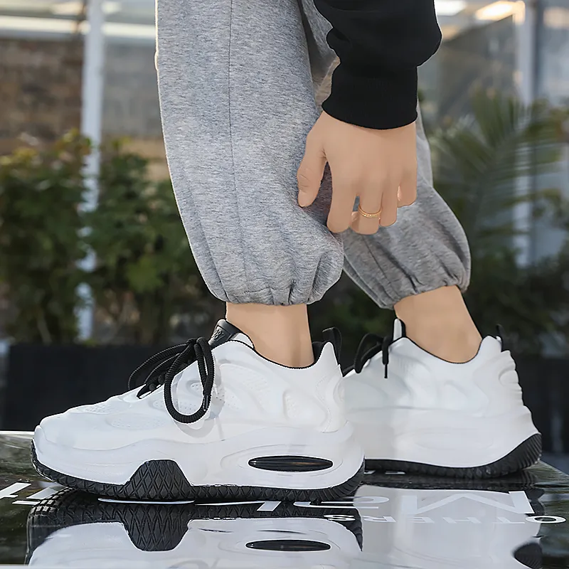 Bull Charm Height Increasing Low Top Casual Shoes Men's-7