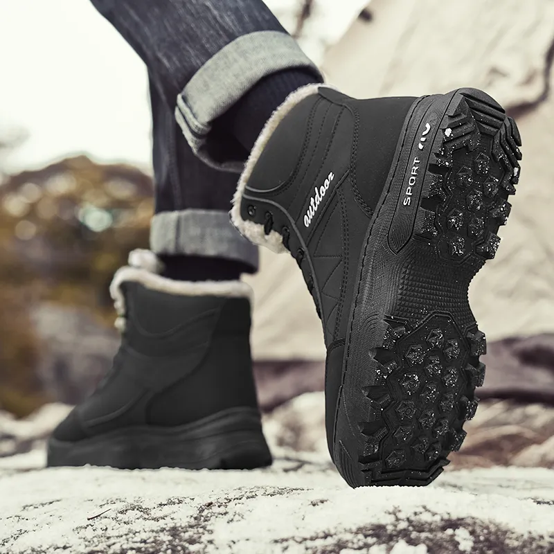 Bull charm Snow Boots Men-4