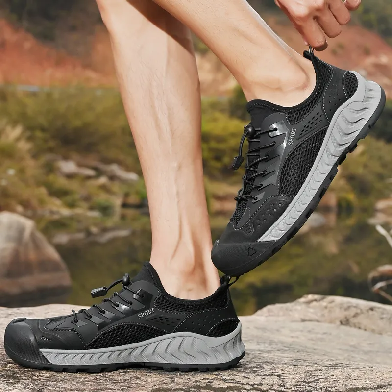 Bull charm Casual Shoes Men Low Top Black/Gray-2