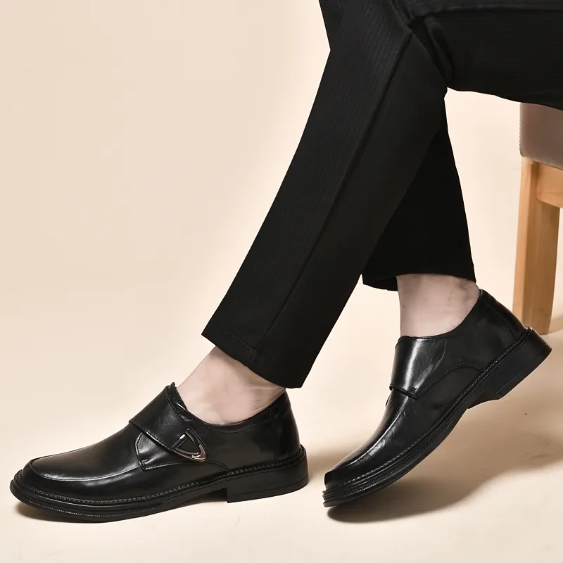 Bull charm Men's Casual Shoes Men Low Top Black/Brown-3